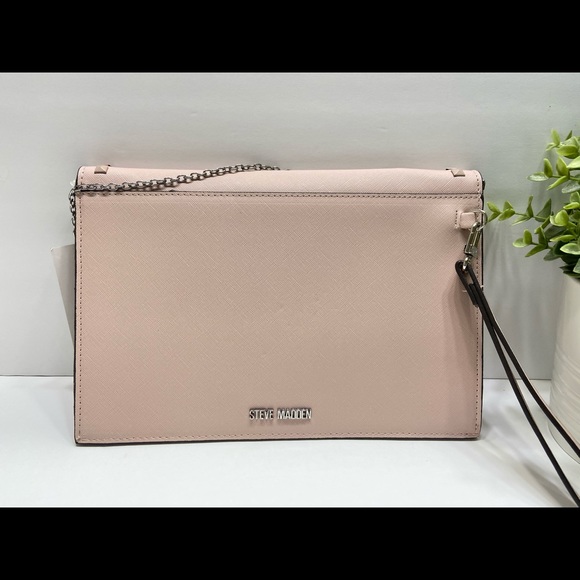NEW Steve Madden Studded Clutch Crossbody Bag - Picture 3 of 9
